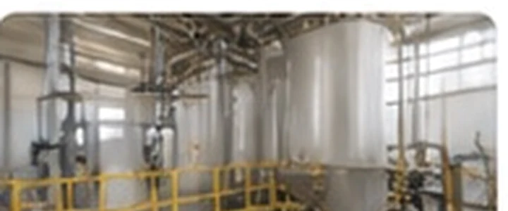 Industrial processing plant area